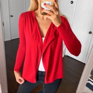 ♥️ FRENCH COLLECTION RED KNIT CARDIGAN SWEATER!